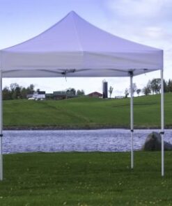 Ramme 3x3m HEX-40-1.1  m/ Takduk - HVIT - Modell X